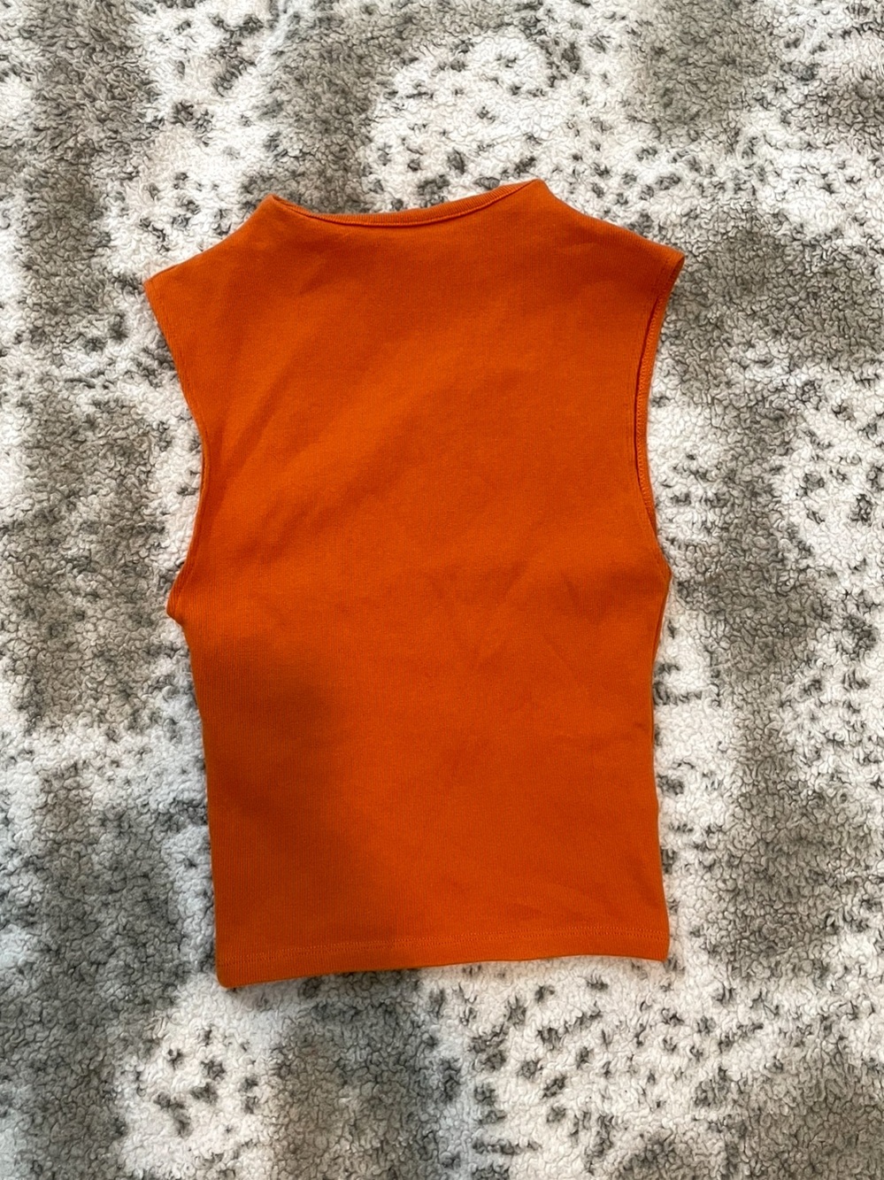 Orange Zara tank top